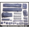 TANK ACCESSORIES 4 - VEHICLE STOWAGE 28mm W.W.II BATTLE E-FECTS FRONTLINE GAMES