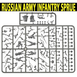 Soviet Army Infantry Sprue 6+1 dog 28mm WWII WARLORD GAMES