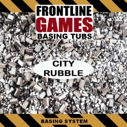 City Rubble - BASING TUB - Miniature Basing System
