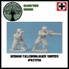 German Fallschirmjager Snipers A 28mm WWII BLACK TREE DESIGN