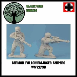 German Fallschirmjager Snipers B 28mm WWII BLACK TREE DESIGN
