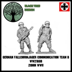 German Fallschirmjager Communications B 28mm WWII BLACK TREE DESIGN