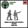 German Fallschirmjager Officers II 28mm WWII BLACK TREE DESIGN