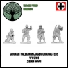 German Fallschirmjager Characters 28mm WWII BLACK TREE DESIGN