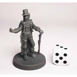 Steampunk, Male, Smedley Cloverdash, Evil Villain REAPER BONES CHRONOSCOPE