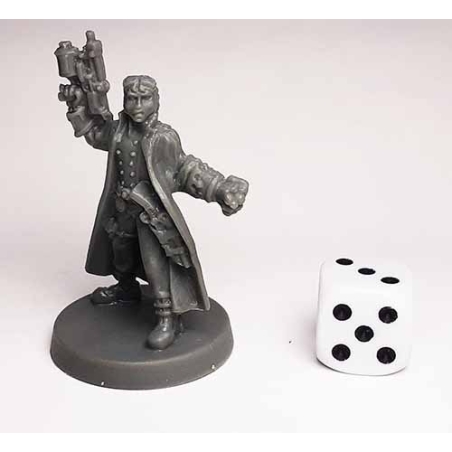 Steampunk, Male, Andre Durand, Time Chaser REAPER BONES CHRONOSCOPE