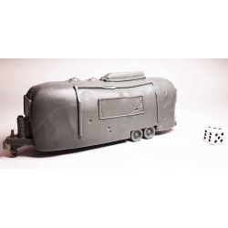Trailer, Wrecked Airstream REAPER BONES CHRONOSCOPE