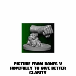 Hand Spell Effect 1 (fist) REAPER BONES