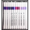 The Lavenders/Purples! - Acrylic Paint Pens (12) FRONTLINE GAMES