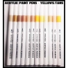 The Yellows/Tans! - Acrylic Paint Pens (12) FRONTLINE GAMES