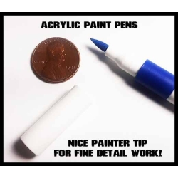 The Metallics/Pearls/Black & White- Acrylic Paint Pens (8) FRONTLINE GAMES