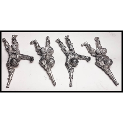 US Airborne w/Rifles Prone BLACK TREE DESIGN