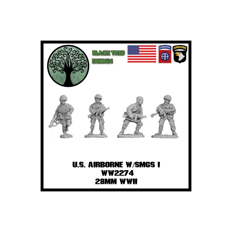 US Airborne w/SMGs I BLACK TREE DESIGN
