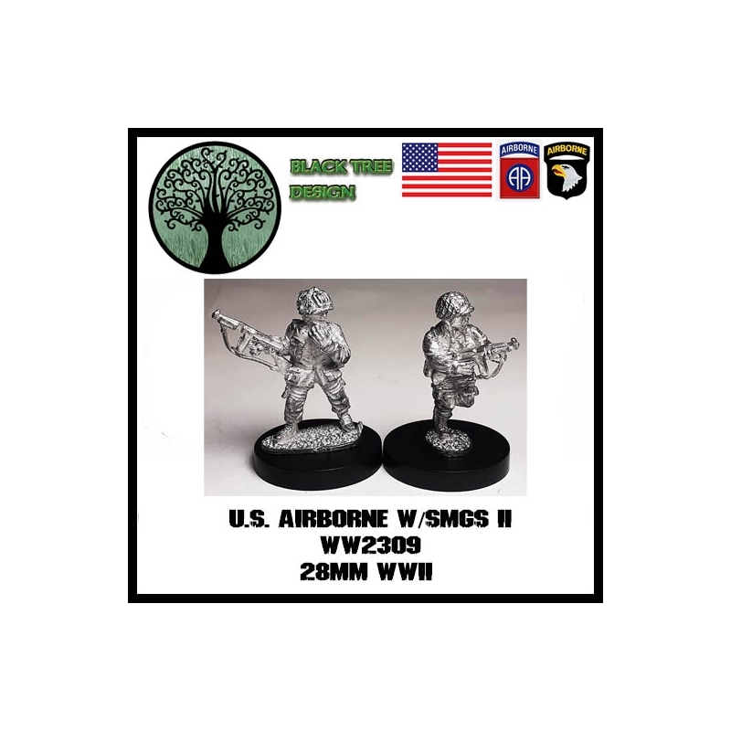 US Airborne w/SMGs II BLACK TREE DESIGN