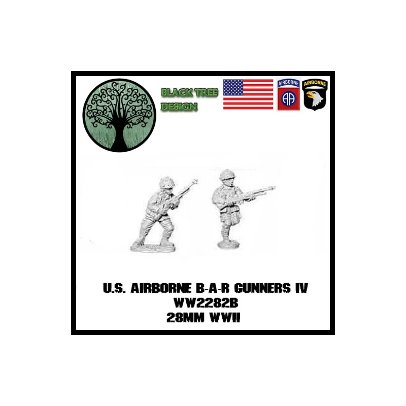 US Airborne B-A-R Gunners IV BLACK TREE DESIGN
