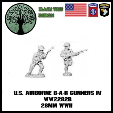 US Airborne B-A-R Gunners IV BLACK TREE DESIGN