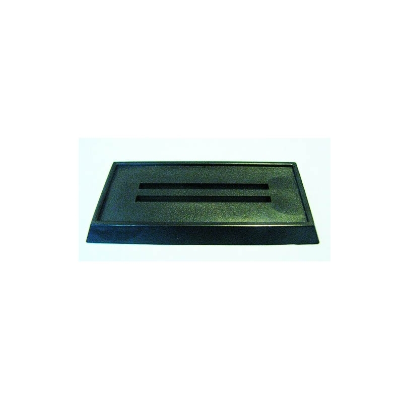 25mm x 50mm (10) Cavalry Lipped Slotted Plastic Miniature Bases FRONTLINE GAMES