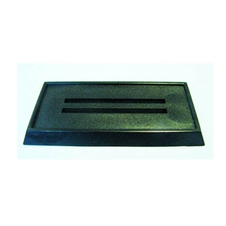 25mm x 50mm (10) Cavalry Lipped Slotted Plastic Miniature Bases FRONTLINE GAMES