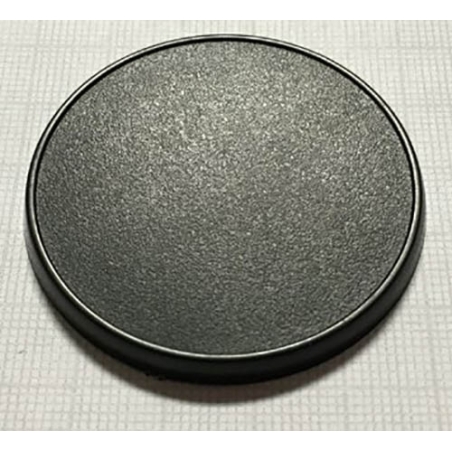 50mm (10) Round Lipped Plastic Miniature Bases FRONTLINE GAMES