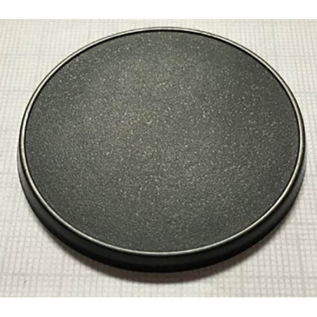 55mm (10) Round Lipped Plastic Miniature Bases FRONTLINE GAMES