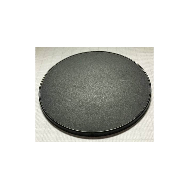 100mm (4) Round Lipped Plastic Miniature Bases FRONTLINE GAMES