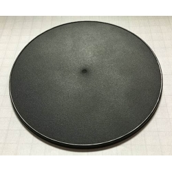 130mm (4) Round Lipped Plastic Miniature Bases FRONTLINE GAMES