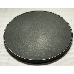 80mm (4) Round Lipped Plastic Miniature Bases FRONTLINE GAMES