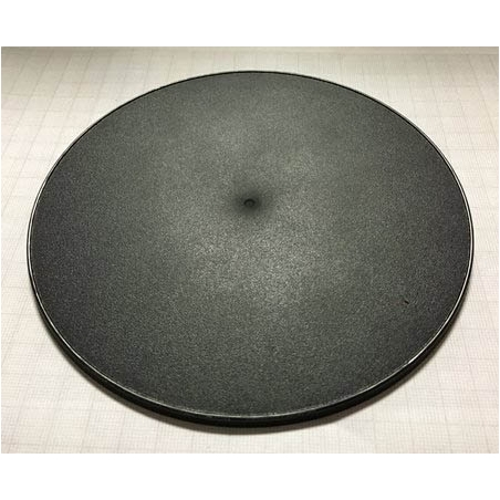 160mm (4) Round Lipped Plastic Miniature Bases FRONTLINE GAMES