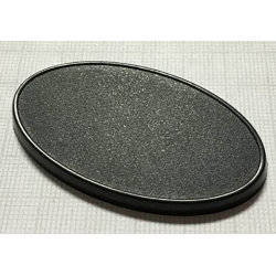 60mm x 35mm (10) Oval Lipped Plastic Miniature Bases FRONTLINE GAMES