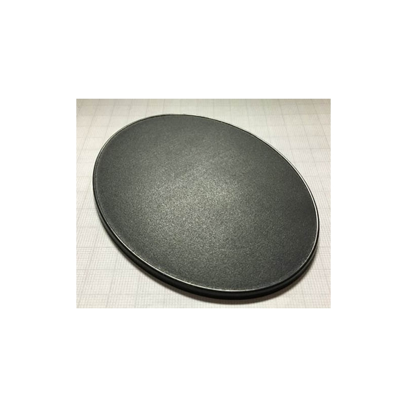 120mm x 92mm (4) Oval Lipped Plastic Miniature Bases FRONTLINE GAMES