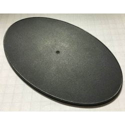 170mm x 105mm (4) Oval Lipped Plastic Miniature Bases FRONTLINE GAMES