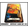 ARTIFACT CARD SET (14) RPG HEROQUEST