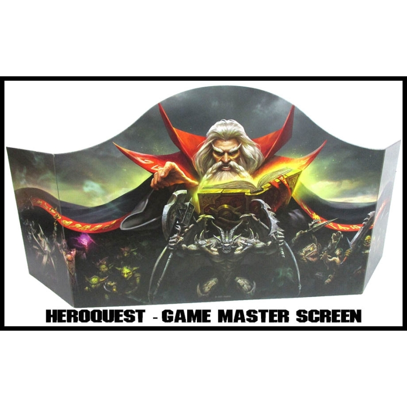Heroquest Game Master Screen RPG HEROQUEST