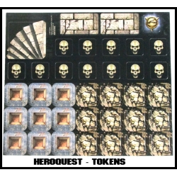 Heroquest Game Tokens RPG HEROQUEST