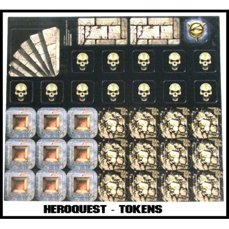 Heroquest Game Tokens RPG HEROQUEST