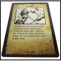 Heroquest Treasure Card Set (24) RPG HEROQUEST