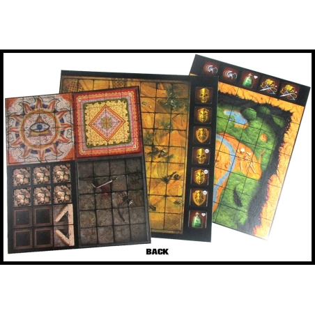 Heroquest Against the Ogre Horde Double-sided Maps/Tokens RPG HEROQUEST