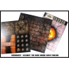Heroquest Against the Ogre Horde Double-sided Maps/Tokens RPG HEROQUEST