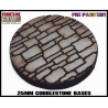25mm Cobblestone Pre-Painted Round MDF Bases (20) FRONTLINE GAMES