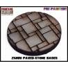25mm Paved-Stone Pre-Painted Round MDF Bases (20) FRONTLINE GAMES