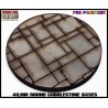 40mm Paved-Stone Round Pre-Painted MDF Bases (10) FRONTLINE GAMES