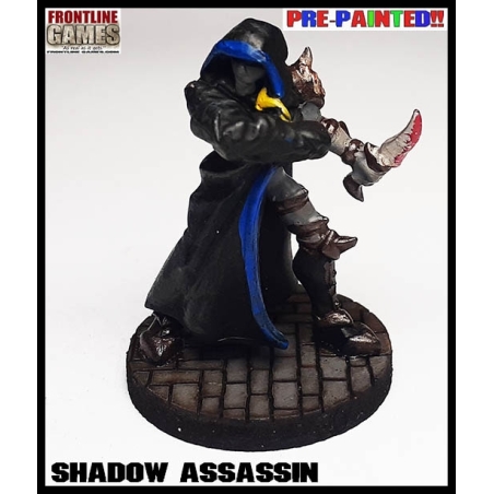 Shadow Assassin PRE PAINTED RPG 28MM MINIATURES