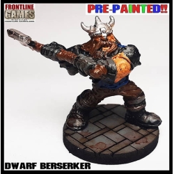 Dwarf Berserker PRE PAINTED RPG 28MM MINIATURES