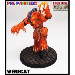 Werecat PRE PAINTED RPG 28MM MINIATURES