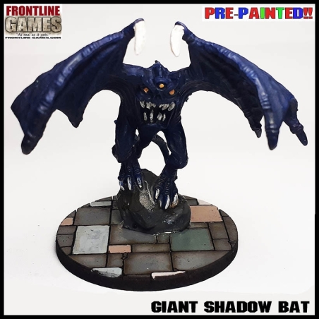 Giant Shadow Bat PRE PAINTED RPG 28MM MINIATURES