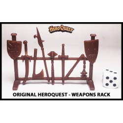 Weapons Rack ORIGINAL HEROQUEST MILTON BRADLEY