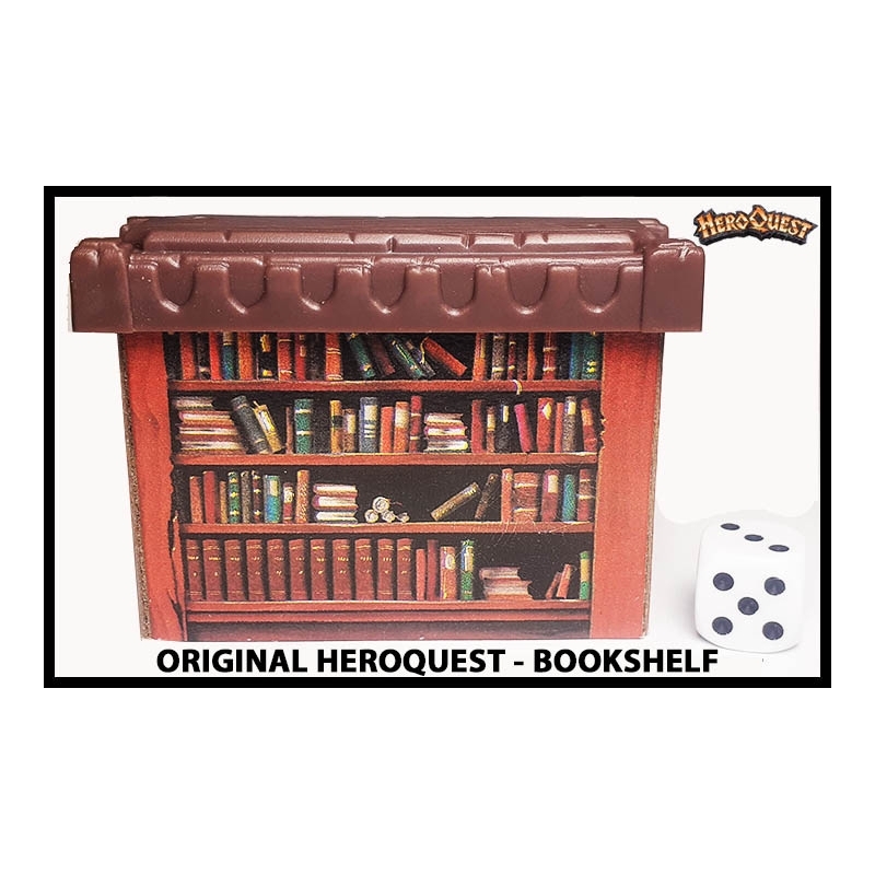 Bookshelf ORIGINAL HEROQUEST MILTON BRADLEY