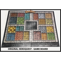Heroquest Game Board ORIGINAL HEROQUEST MILTON BRADLEY