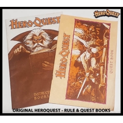 Instruction & Quest books ORIGINAL HEROQUEST MILTON BRADLEY