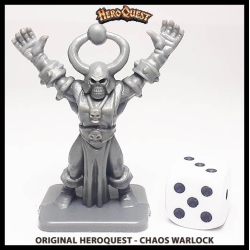 Chaos Warlock ORIGINAL HEROQUEST MILTON BRADLEY
